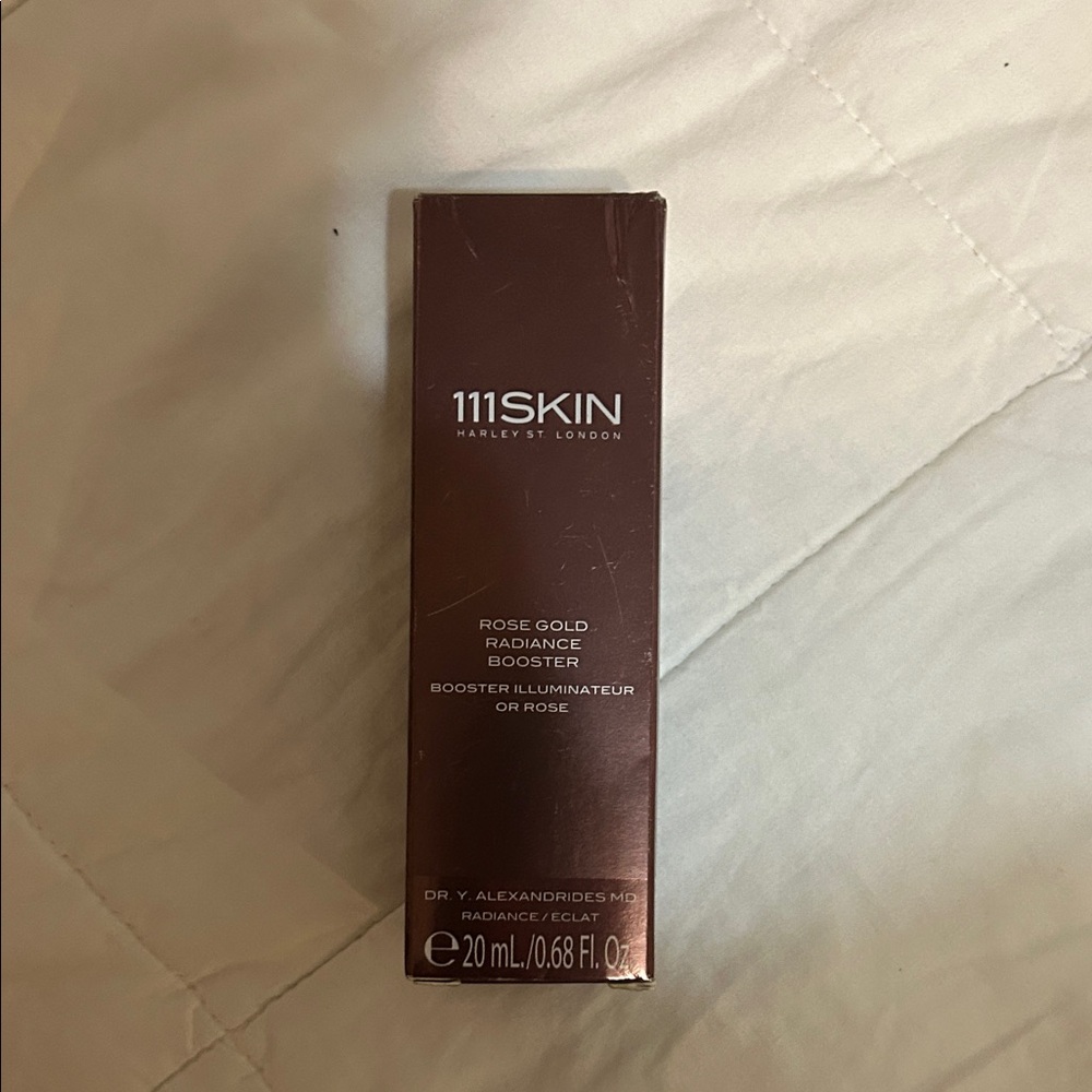 111SKIN Radiance Booster in Metallic Rose